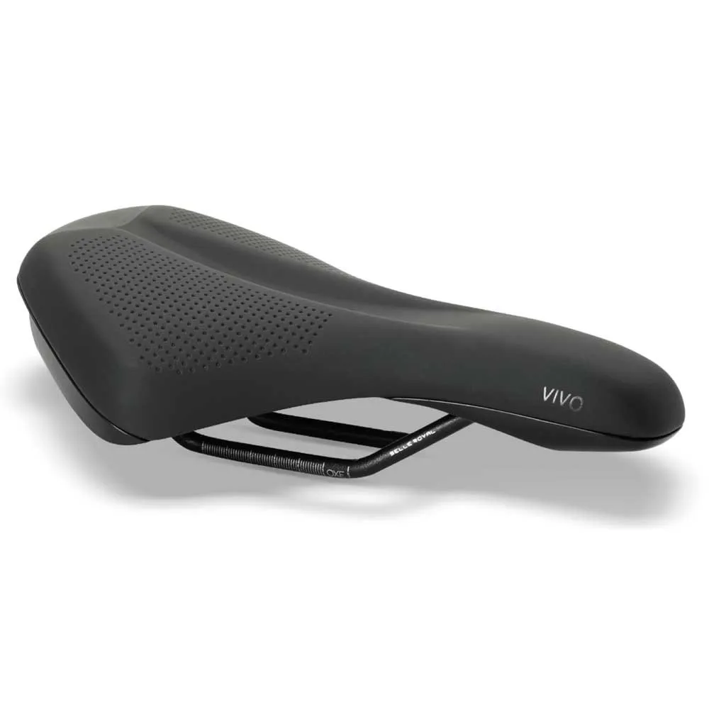 Selle Royal Vivo Reflective Athletic Cykelsadel, Black, 160mm Selle Royal Vivo Reflective Athletic Cykelsadel, Black, 160mm