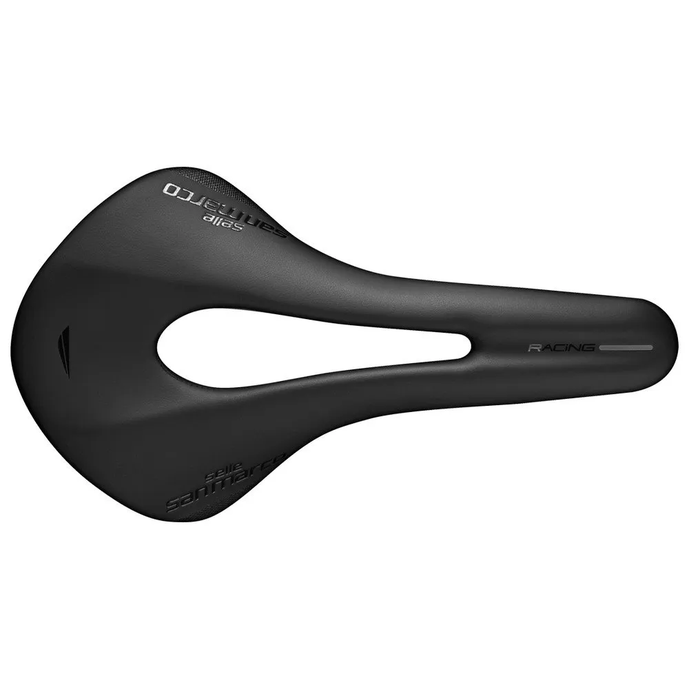 Selle San Marco Allroad Open Fit Racing Wide Cykelsadel, Black, 146mm