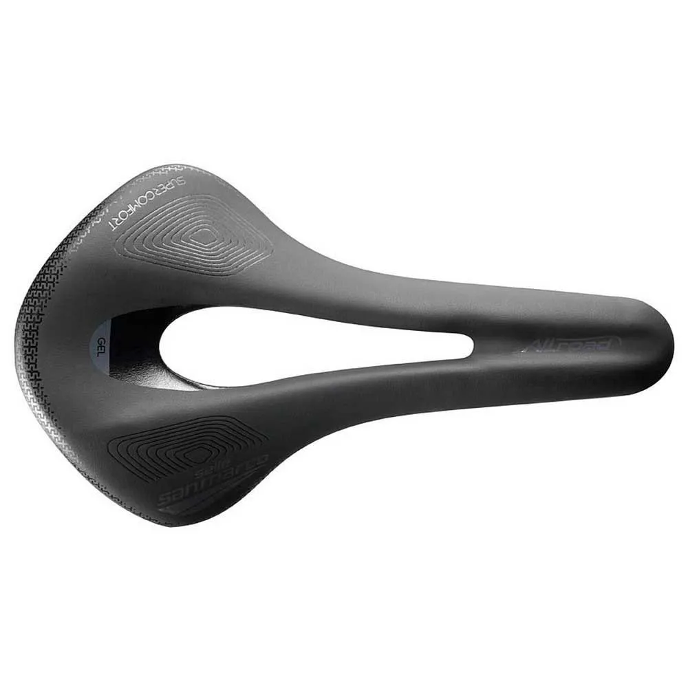 Selle San Marco Allroad Supercomfort Cykelsadel, Black, 146mm