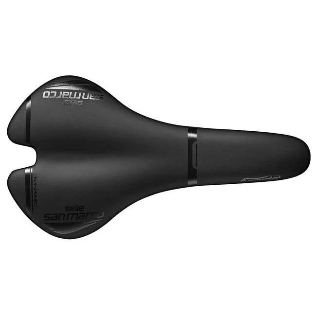 Selle San Marco Aspide Full-fit Dynamic Narrow Cykelsadel, Black, 132mm