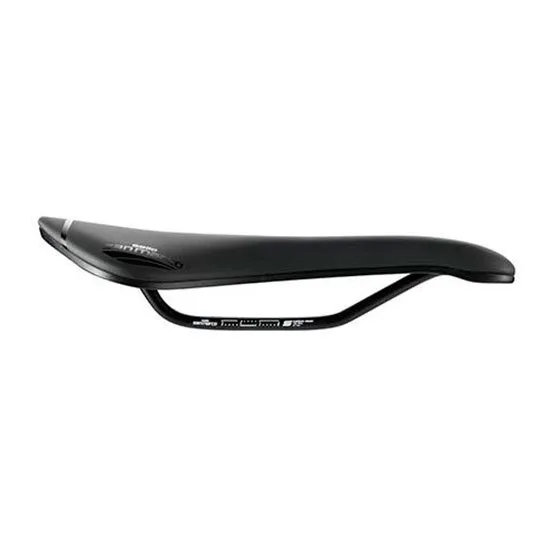 Selle San Marco Aspide Short Open-fit Sport Wide Cykelsadel, Black, 155mm
