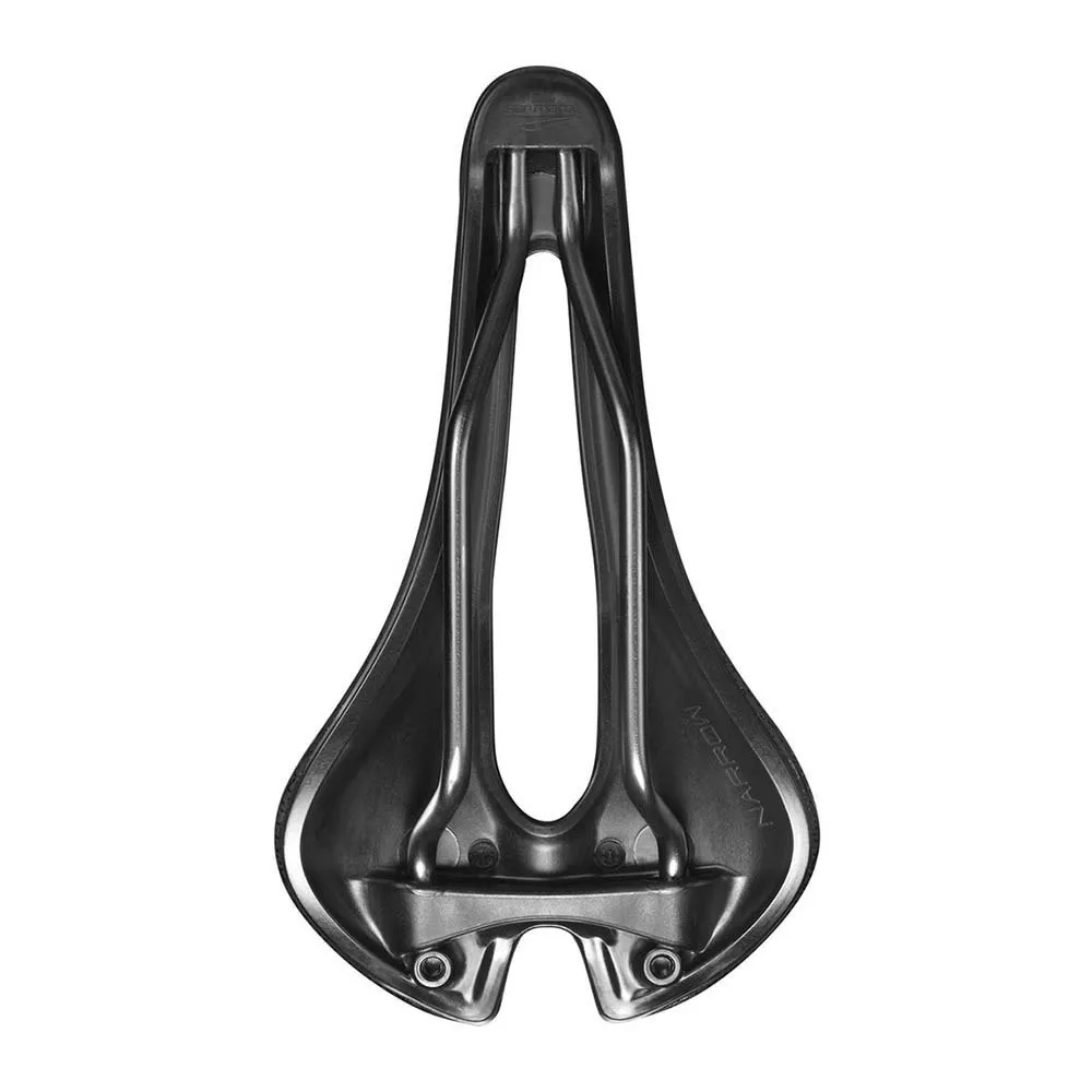 Selle San Marco Aspide Short Supercomfort Open-fit Racing Cykelsadel, Black, 139mm