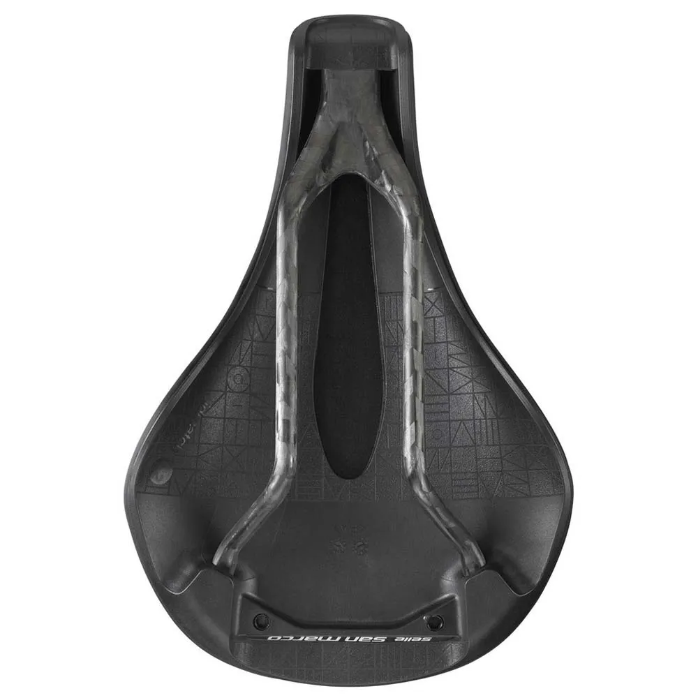 Selle San Marco Mantra Carbon Fx Cykelsadel, Black, 150mm