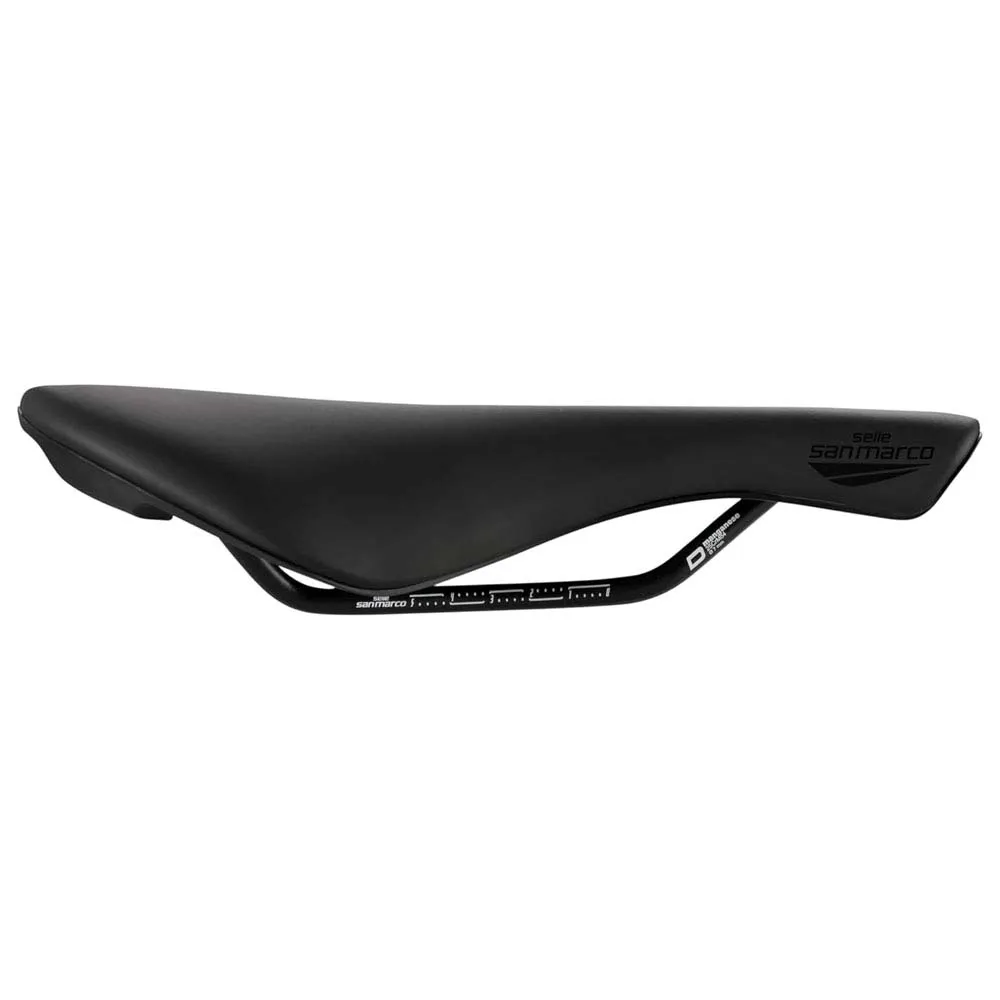 Selle San Marco Mantra Dynamic Manganese Cykelsadel, Black, 154mm Selle San Marco Mantra Dynamic Manganese Cykelsadel, Black, 154mm