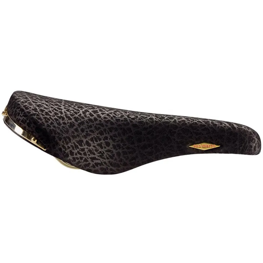 Selle San Marco Rolls Le Rino Cykelsadel, Black, 143mm
