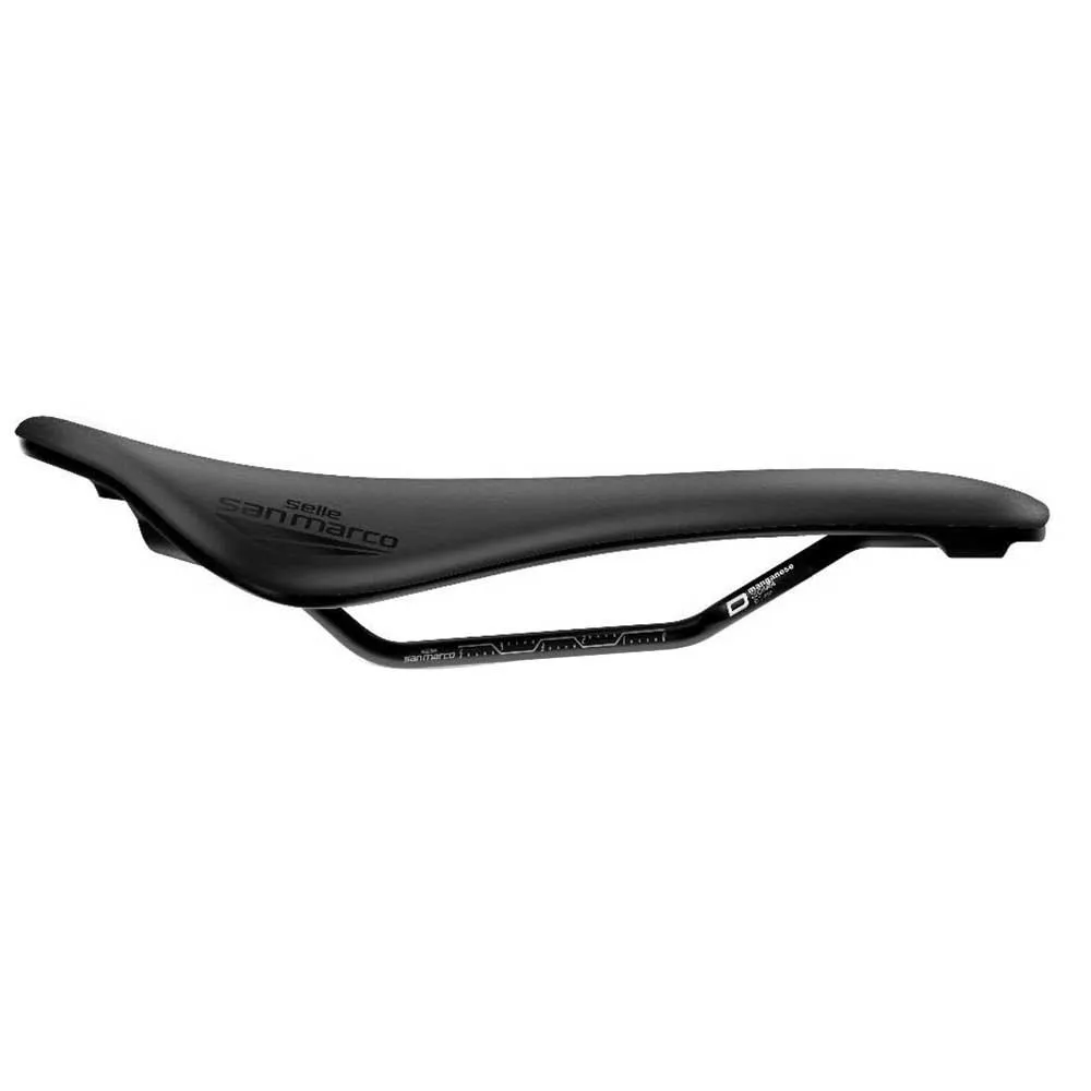 Selle San Marco Shortfit 2.0 Open Fit Dynamic Cykelsadel, Black, 155mm