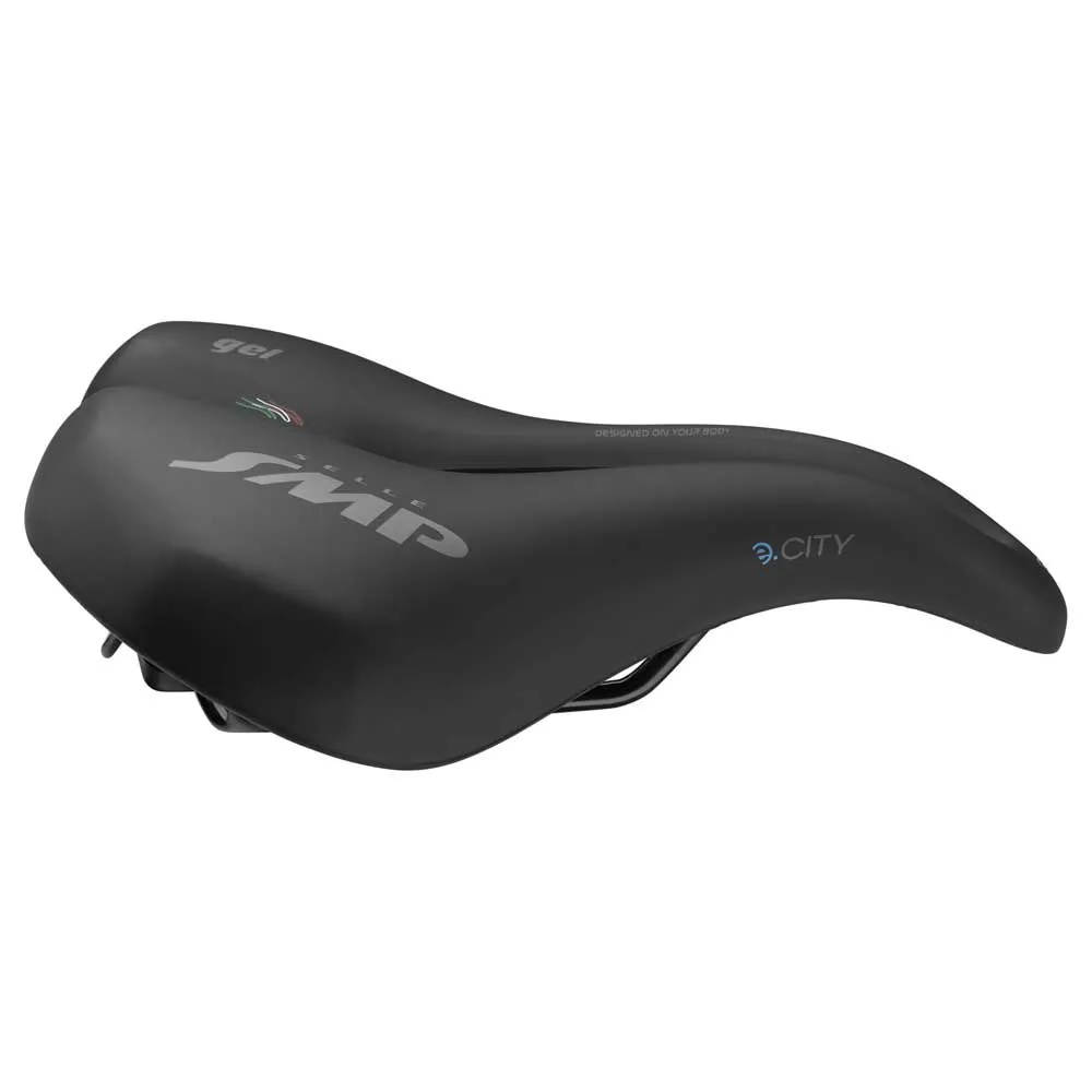 Selle SMP E-city Cykelsadel, Black, 223mm