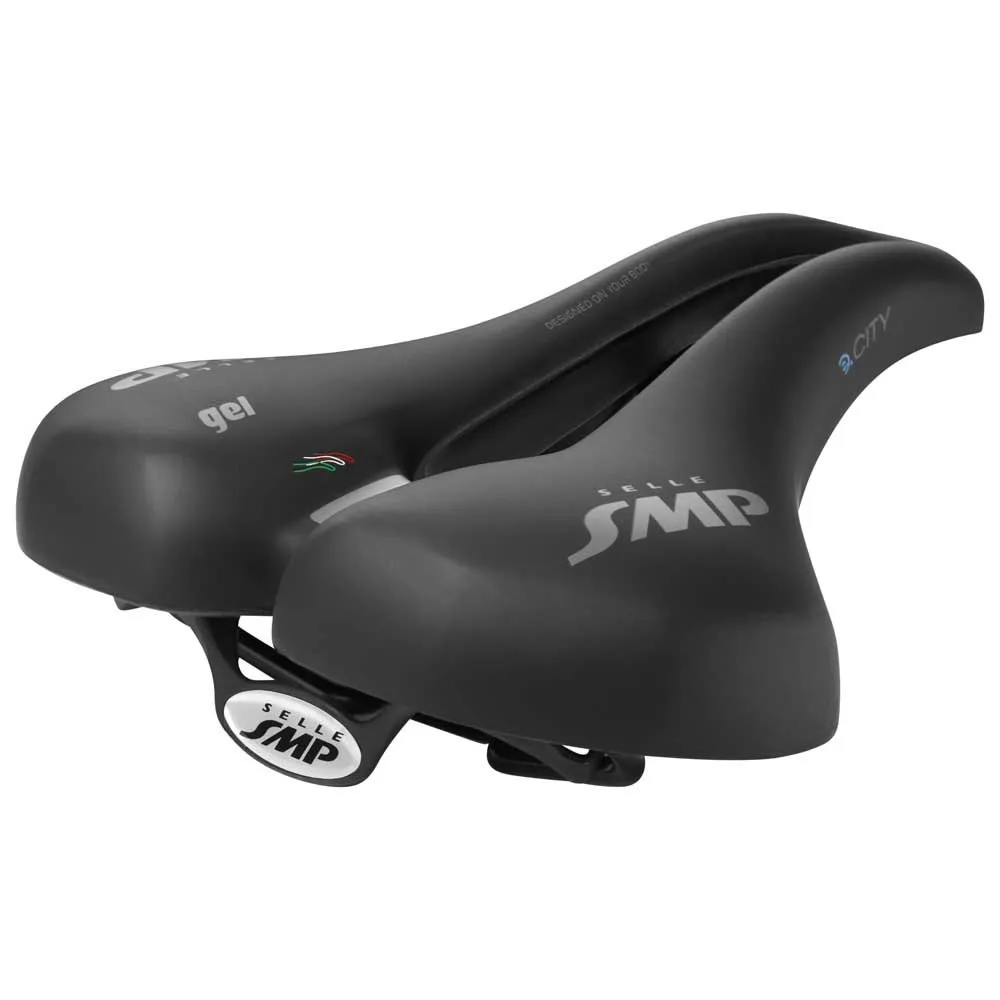 Selle SMP E-city Cykelsadel, Black, 223mm