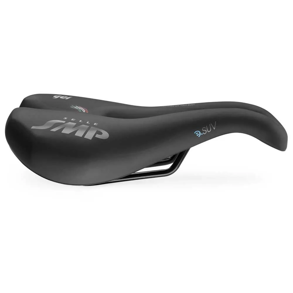 Selle SMP E-suv Gel Cykelsadel, Black, 160mm