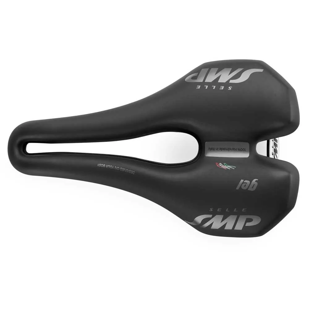 Selle SMP E-suv Gel Cykelsadel, Black, 160mm