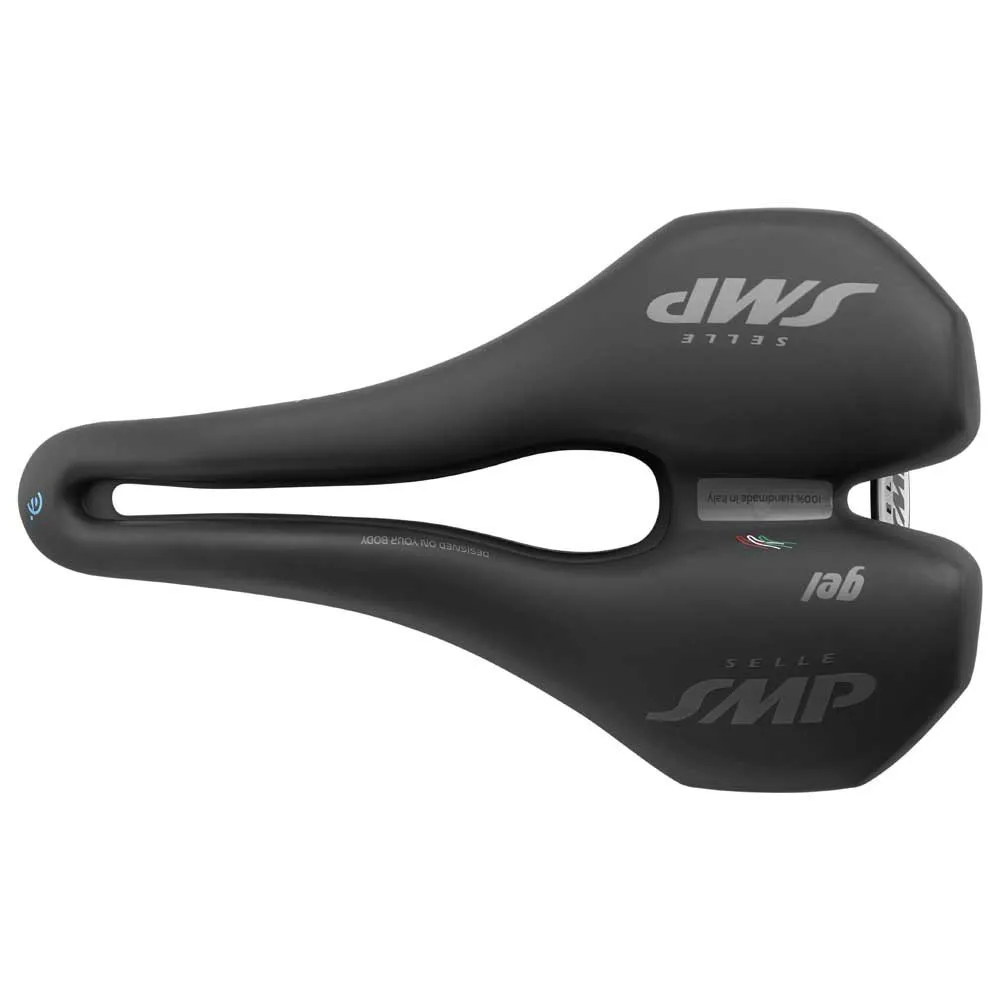 Selle SMP E-TRK Gel Sadel, Black, 162mm