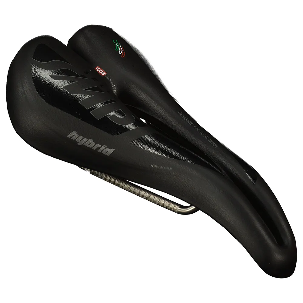 Selle SMP Hybrid Gel Cykelsadel, Black, 140mm Selle SMP Hybrid Gel Cykelsadel, Black, 140mm
