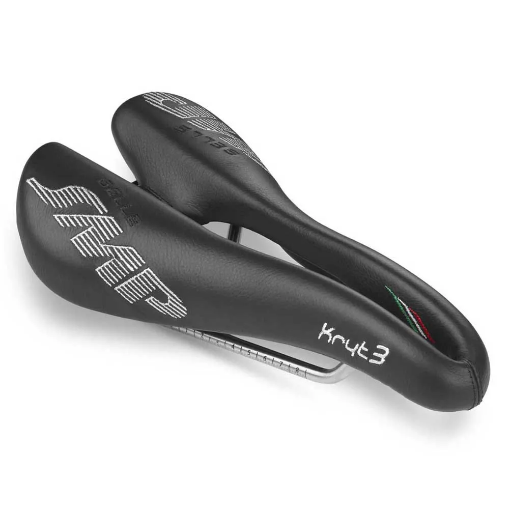 Selle SMP Kryt3 Carbon Sadel, Black, 132mm