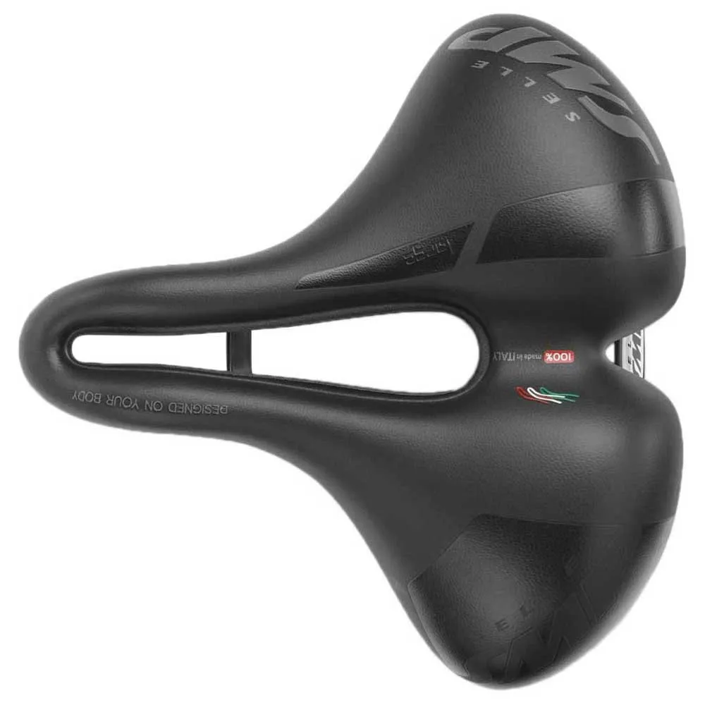 Selle SMP Martin Touring Gel Cykelsadel, Black, 256mm Selle SMP Martin Touring Gel Cykelsadel, Black, 256mm