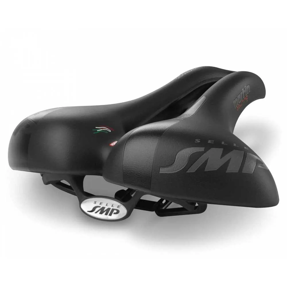 Selle SMP Martin Touring Gel Cykelsadel, Black, 256mm Selle SMP Martin Touring Gel Cykelsadel, Black, 256mm