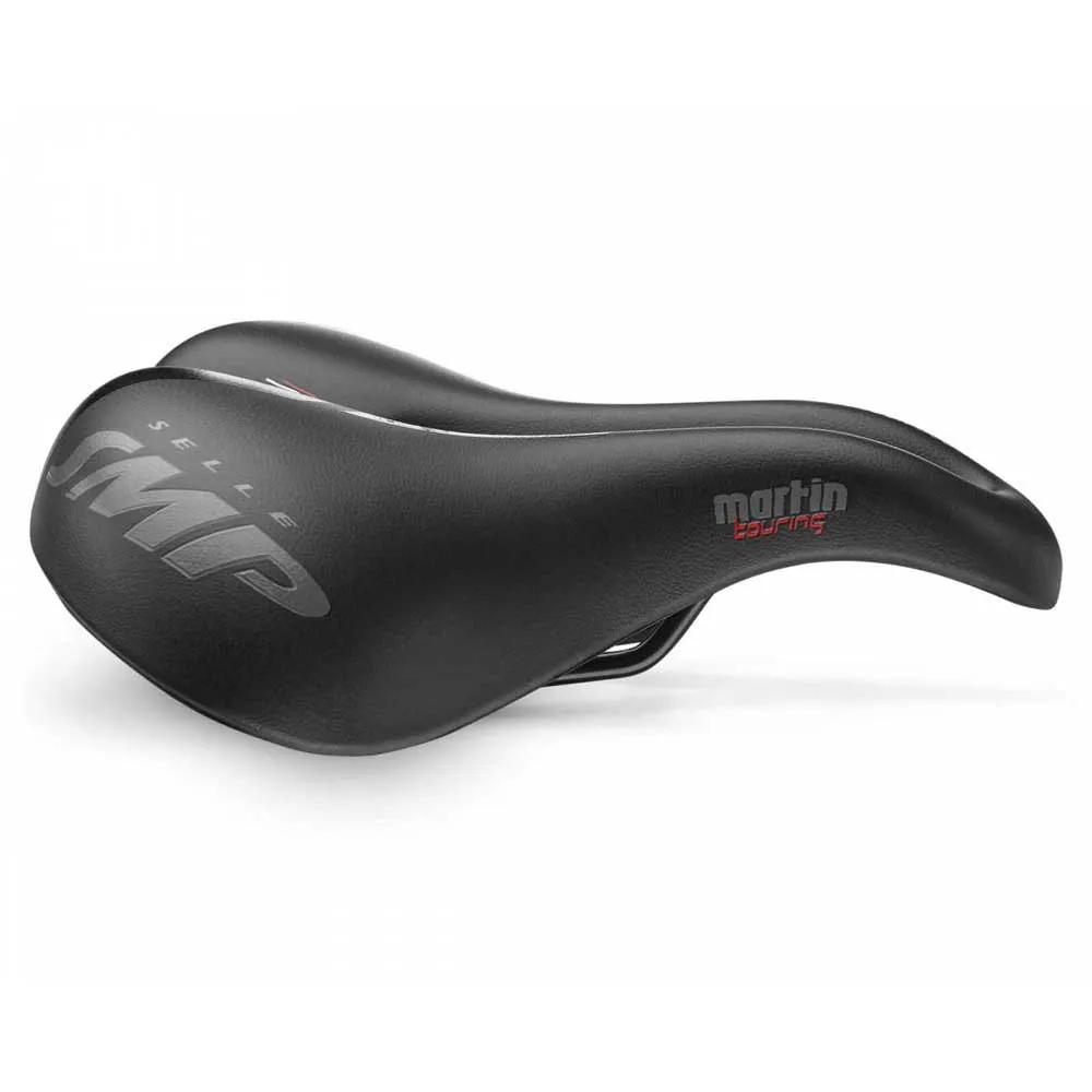 Selle SMP Martin Touring Gel Cykelsadel, Black, 256mm Selle SMP Martin Touring Gel Cykelsadel, Black, 256mm