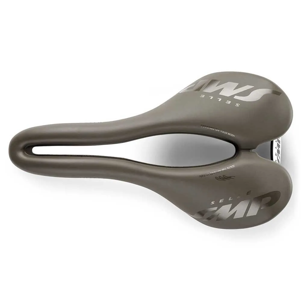 Selle SMP Vt 20 C Gravel Carbon Rail Cykelsadel, Brown, 144mm
