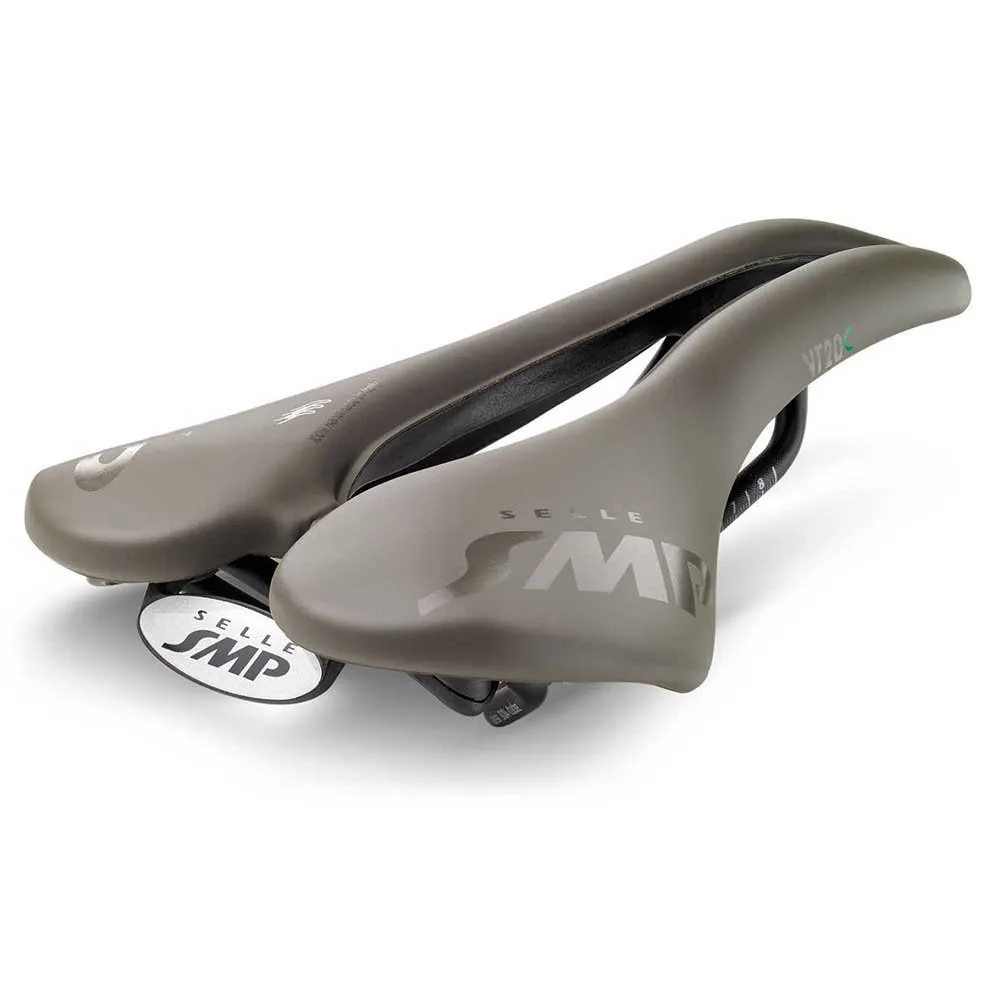 Selle SMP Vt 20 C Gravel Carbon Rail Cykelsadel, Brown, 144mm