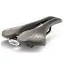 Selle SMP Vt 30 C Gel Gravel Carbon Rail Cykelsadel, Brown, 155mm