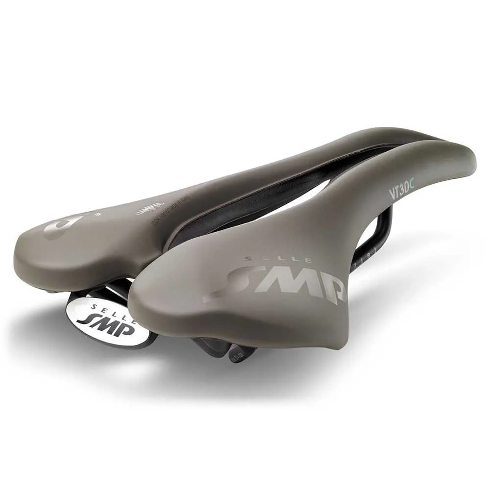 Selle SMP Vt 30 C Gravel Carbon Rail Cykelsadel, Brown, 155mm