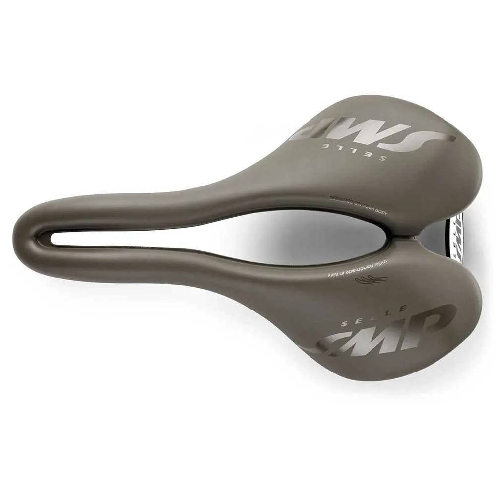 Selle SMP Vt 30 C Gravel Carbon Rail Cykelsadel, Brown, 155mm