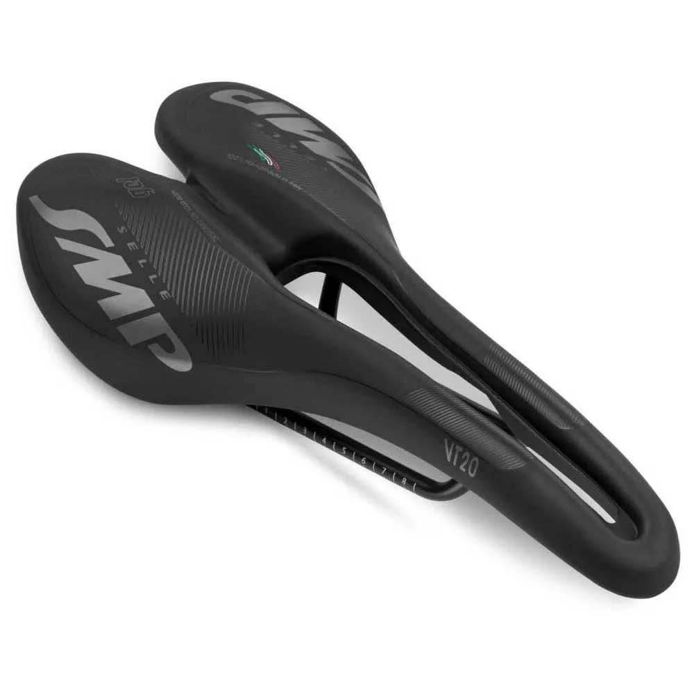 Selle SMP Vt20 Gel Cykelsadel, Black, 142mm
