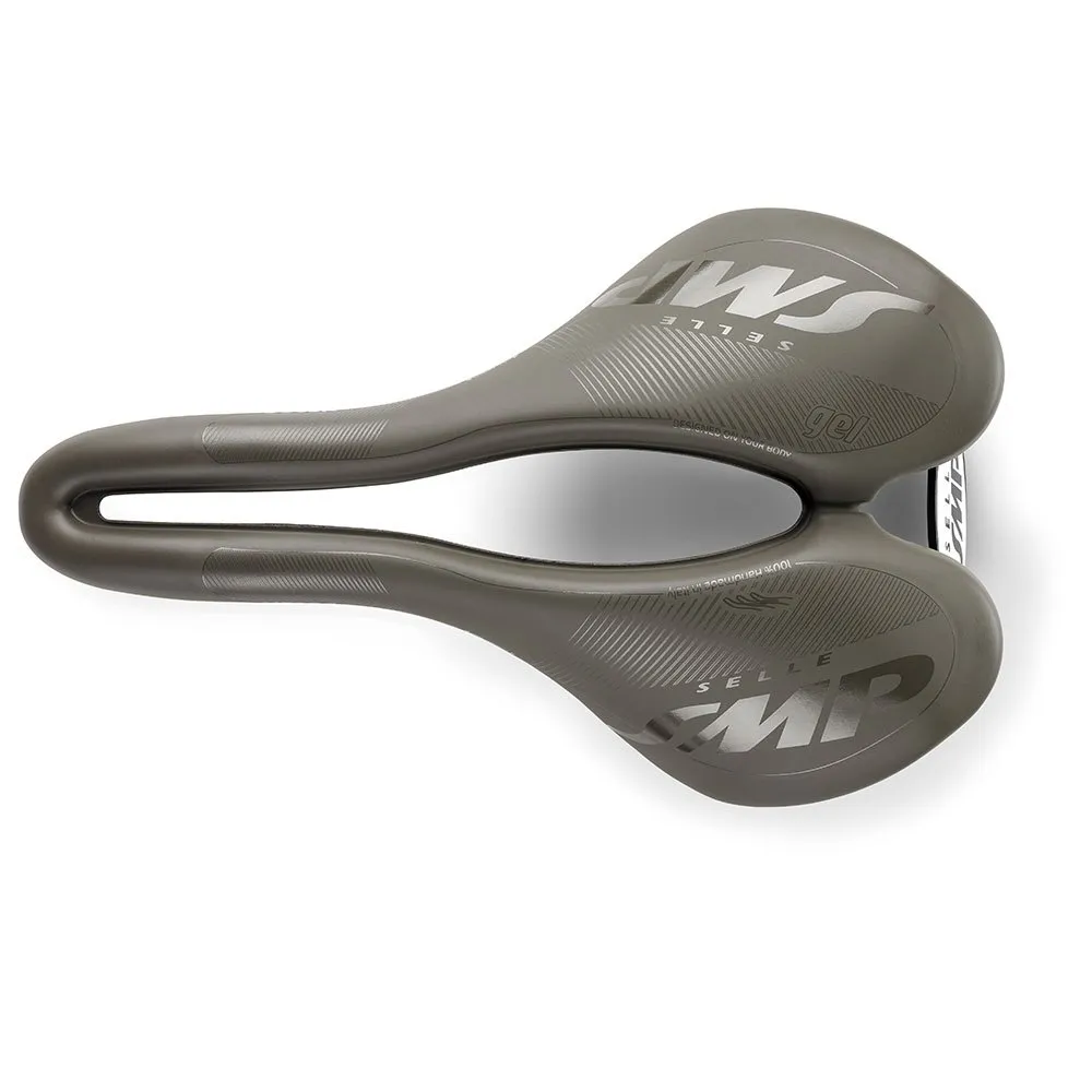Selle SMP Vt30c Gel Gravel Edition Cykelsadel, Brown, 155mm