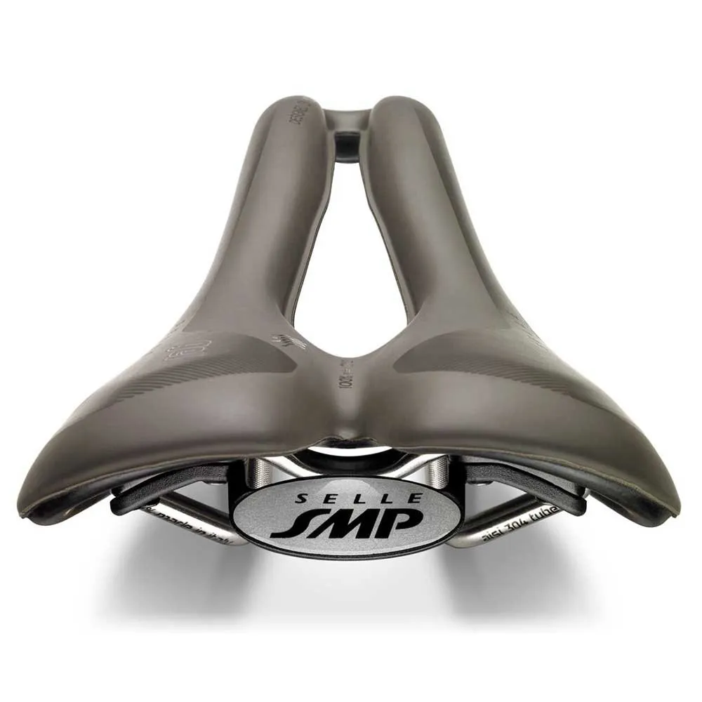 Selle SMP Well Gel Gravel Carbon Rail Cykelsadel, Matt brown, 144mm