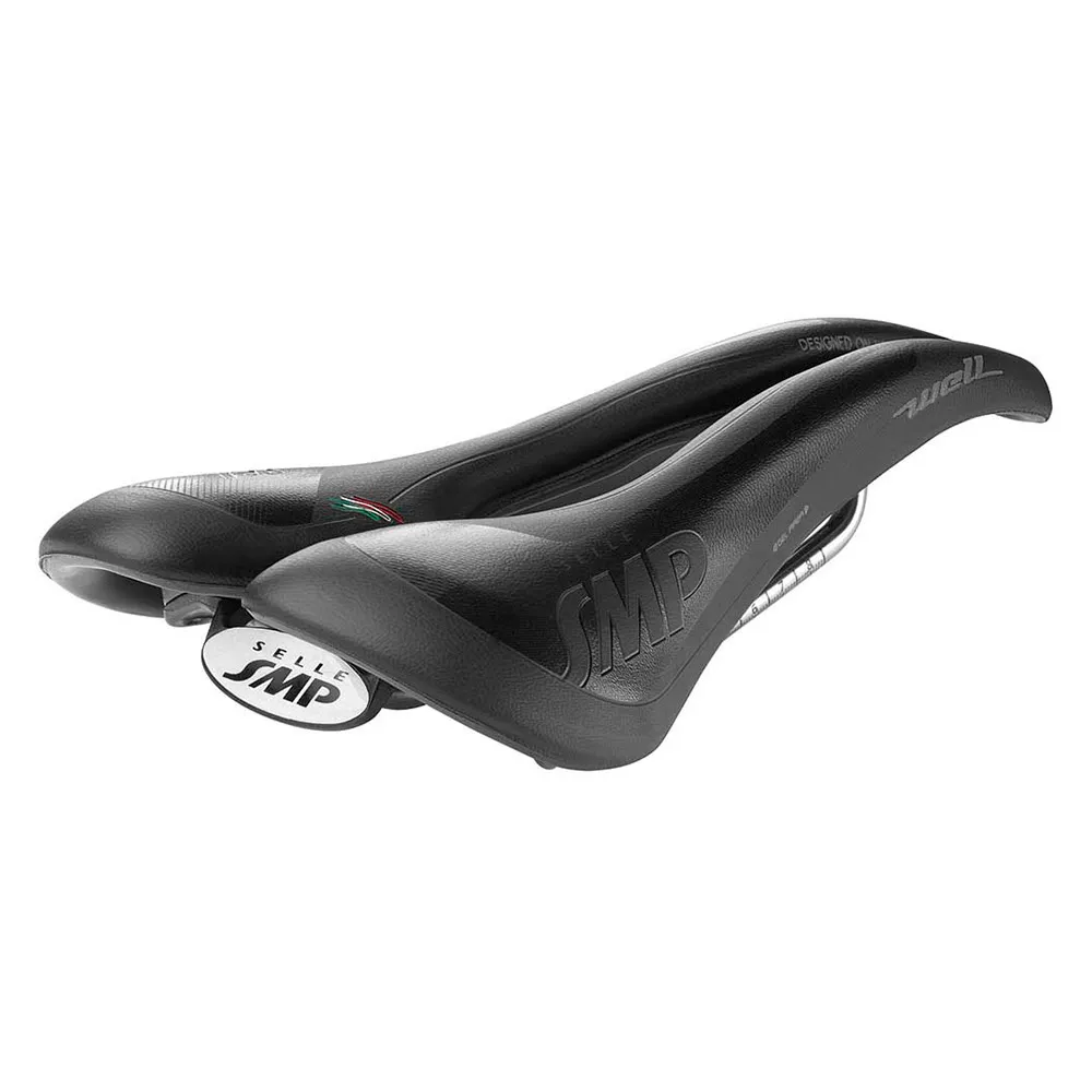 Selle SMP Well Gell Cykelsadel, Black, 144mm