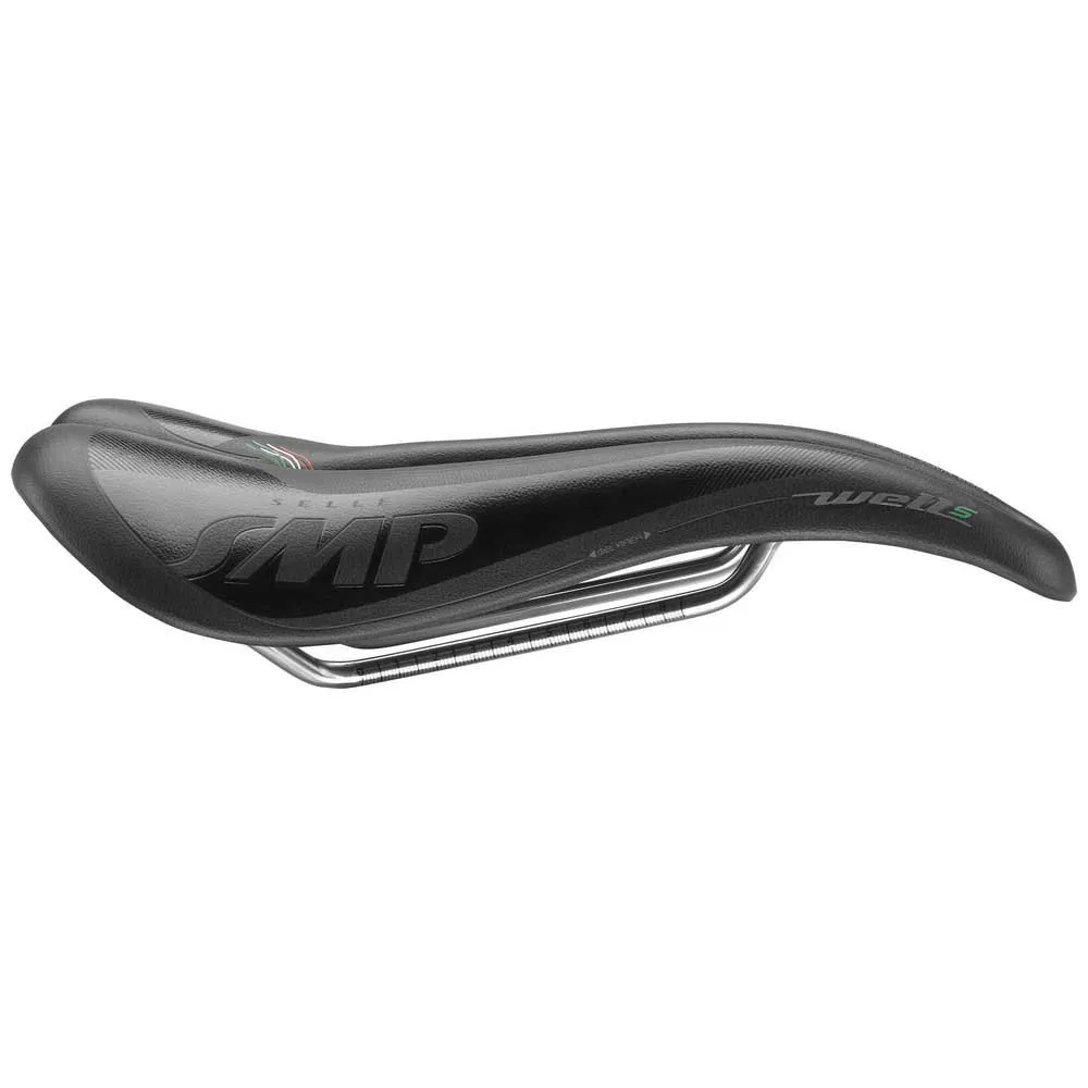 Selle SMP Well S Gel Cykelsadel, Black, 138mm