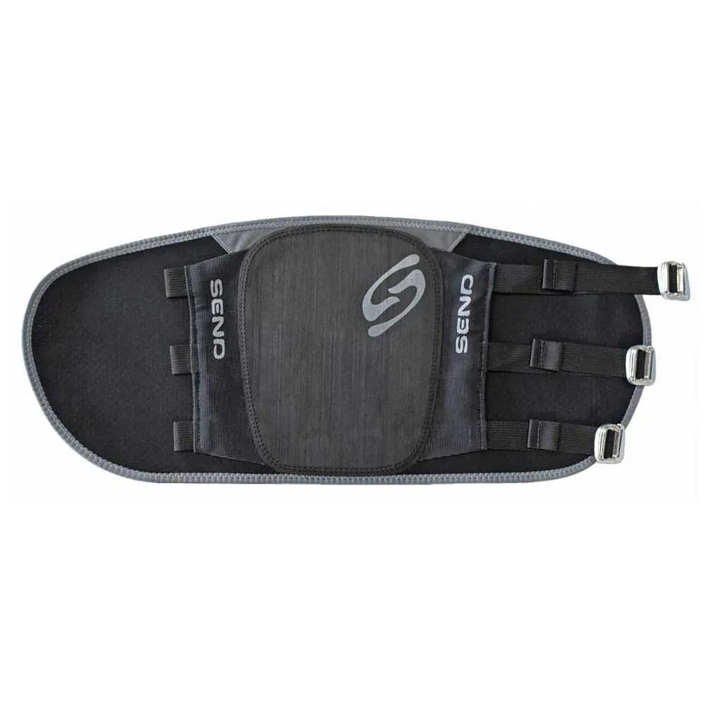 Send Climbing Large Slim Sl Knäskydd, Smoke, One Size