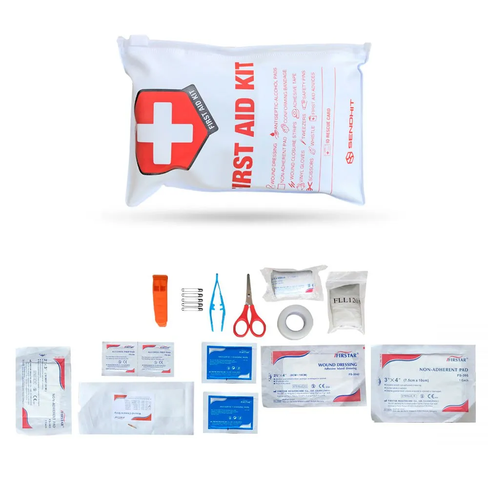 Send-hit Första Hjälpen-kit, White, One Size