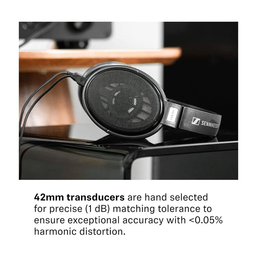 Sennheiser Hd 650 Hörlurar, Black, One Size