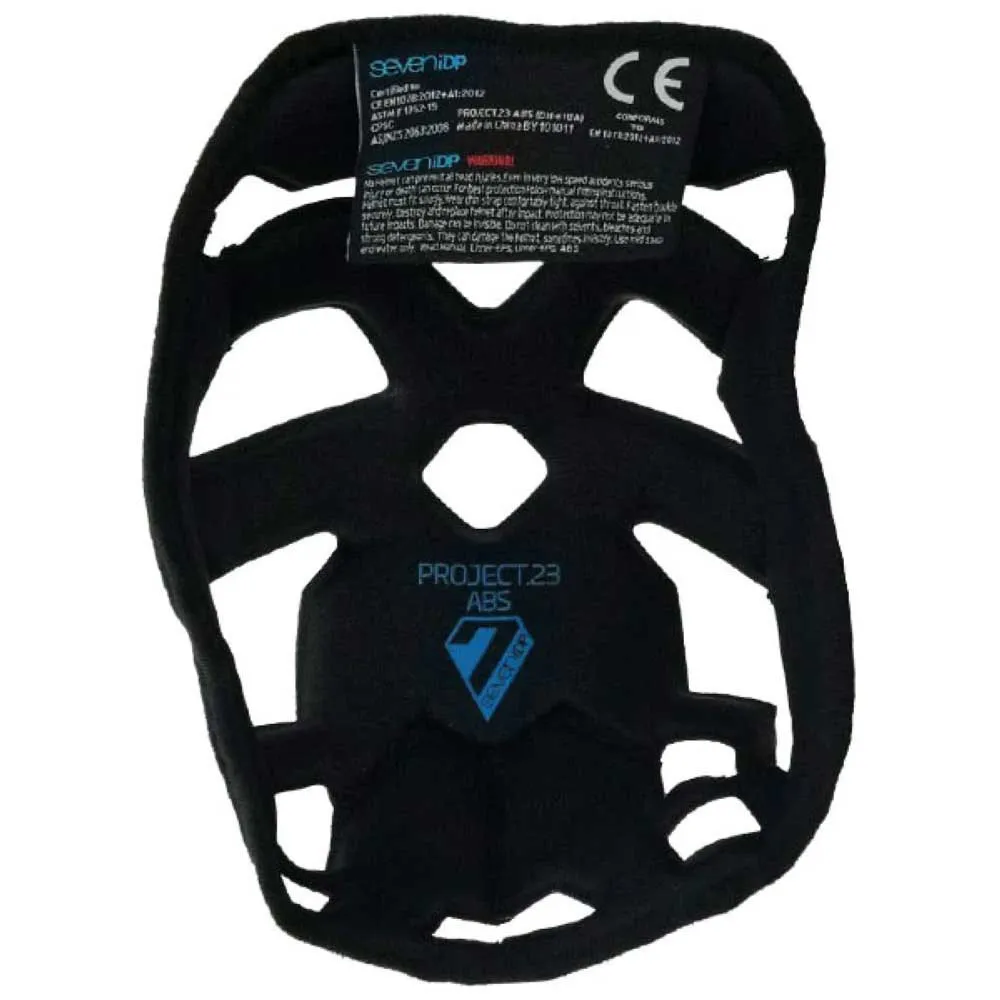 Seven IDP Project 23 Abs Helmet Spare Innerfoder, Black Seven IDP Project 23 Abs Helmet Spare Innerfoder, Black