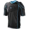 Seven IDP Youth Flex Kortärmad Skyddströja, Black / blue