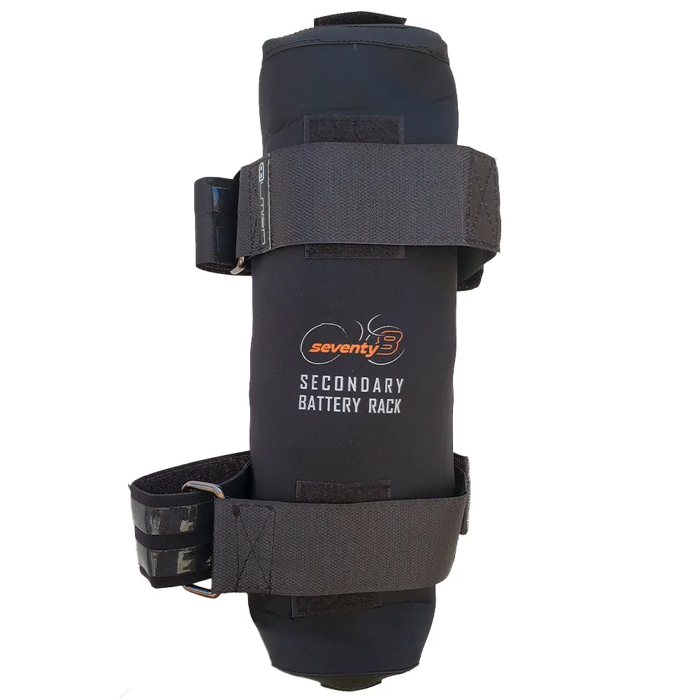 Seventy8 Giant Dirt Battery Ramväska, Black, One Size