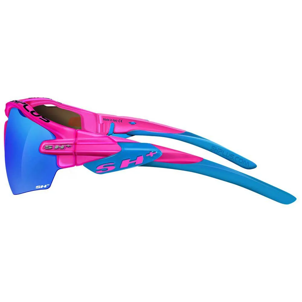Sh+ Rg 5000 Wx Solglasögon, Pink matt / blue, Revo Laser Blue/CAT3