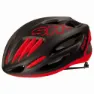 Sh+ Shalimar Hjälm, Black matt / red