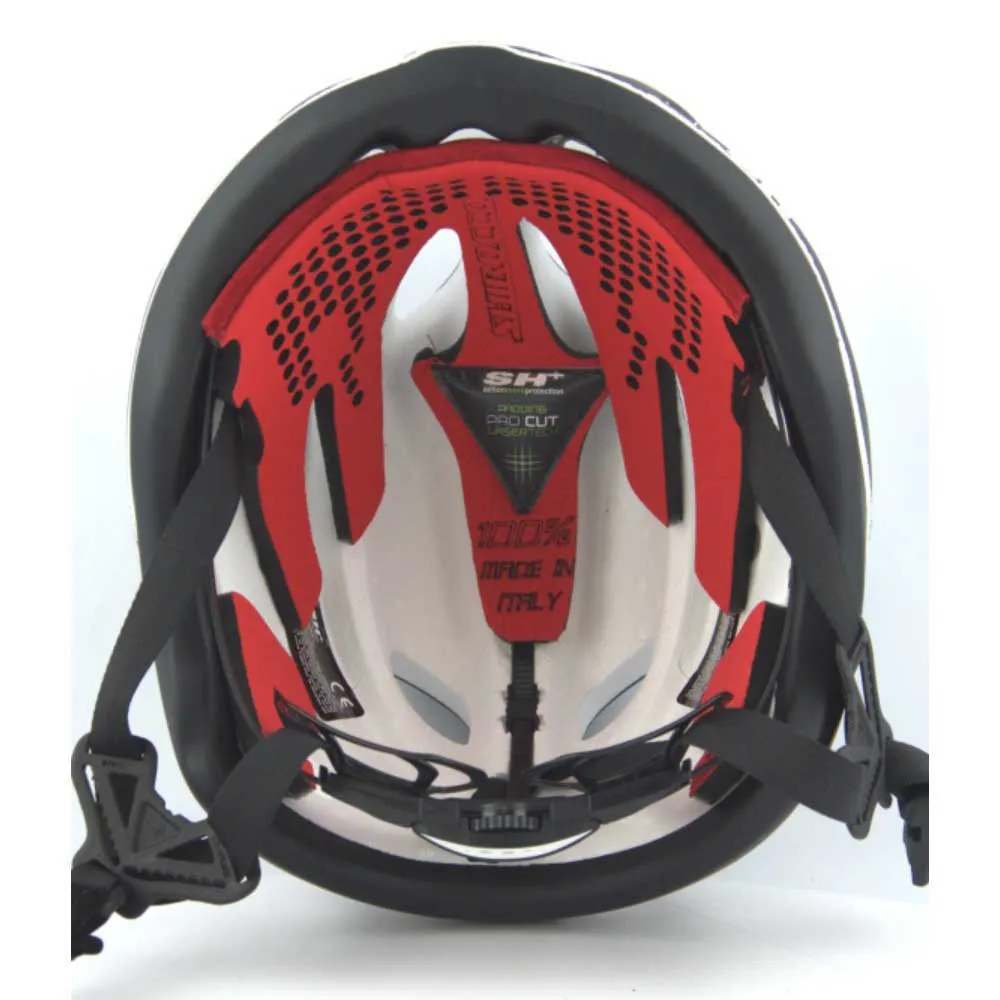 Sh+ Shirocco S-tech Hjälm, Black / White Matt Sh+ Shirocco S-tech Hjälm, Black / White Matt