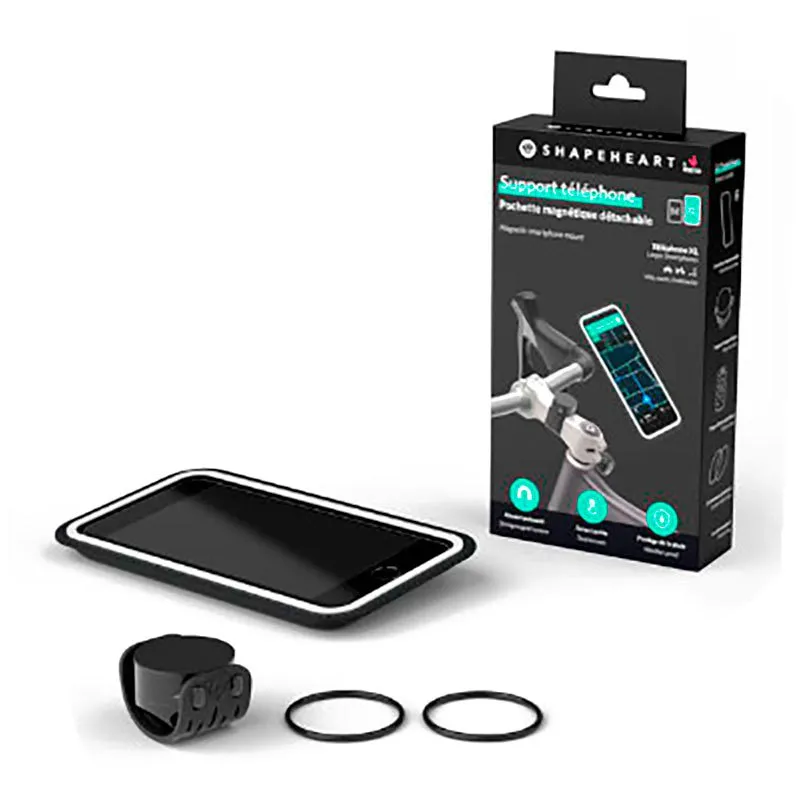 SHAPEHEART Smartphone Stöd, Black, XL SHAPEHEART Smartphone Stöd, Black, XL