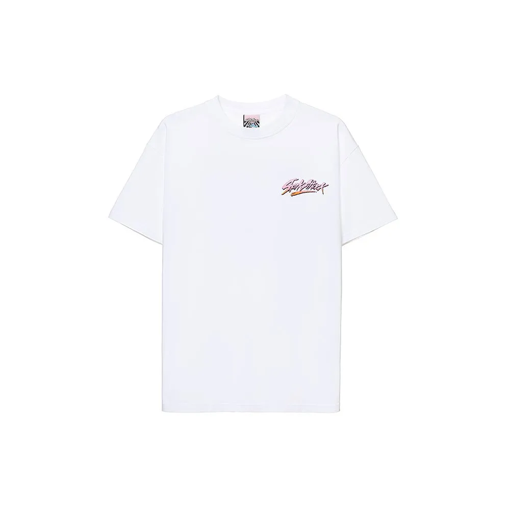 Shark Attack Barbeque T-shirt Med Korta ärmar male
