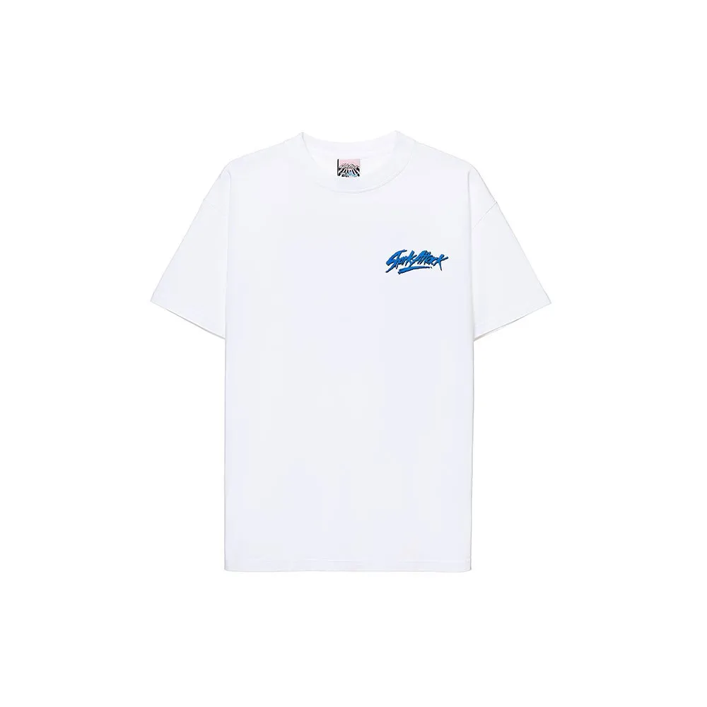 Shark Attack I Feel Sick T-shirt Med Korta ärmar male