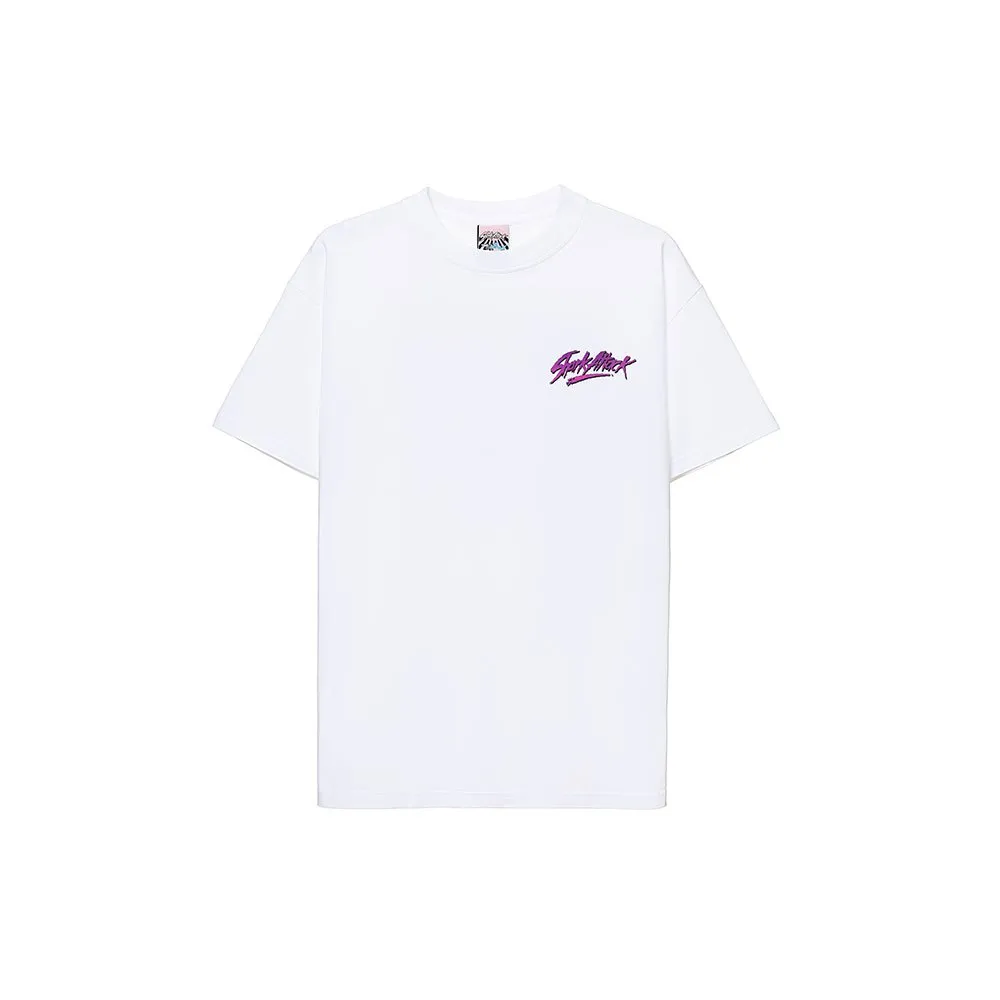 Shark Attack Maneater T-shirt Med Korta ärmar male