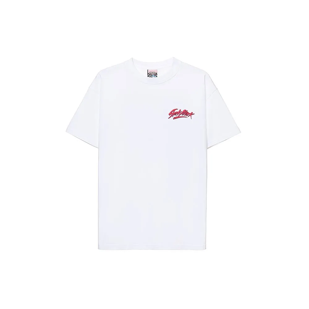 Shark Attack Surfers Paradise T-shirt Med Korta ärmar male