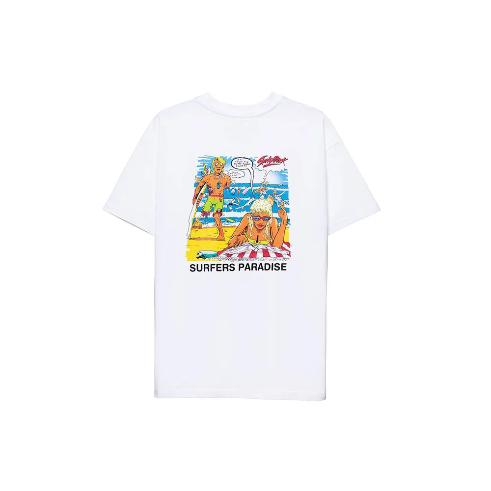 Shark Attack Surfers Paradise T-shirt Med Korta ärmar male