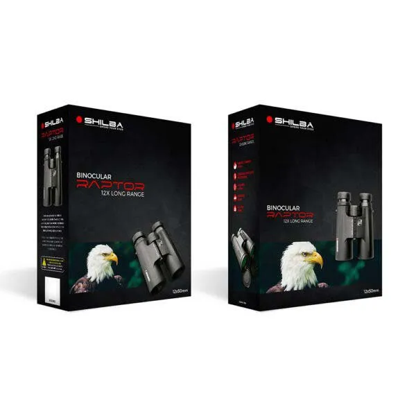 Shilba Raptor 10x42 Kikare, Black, One Size