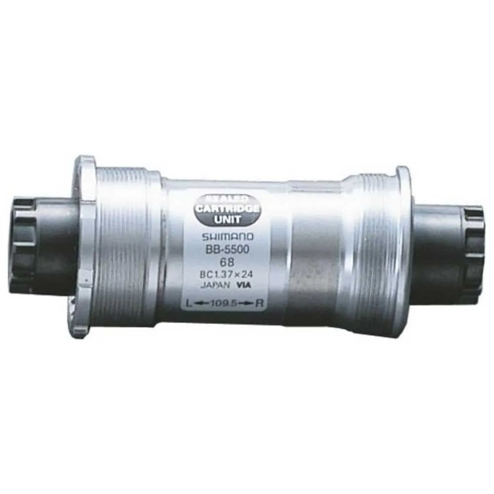 Shimano 105 Bb-5500 3s Vevlager, Silver, 70mm, 118.5mm Shimano 105 Bb-5500 3s Vevlager, Silver, 70mm, 118.5mm