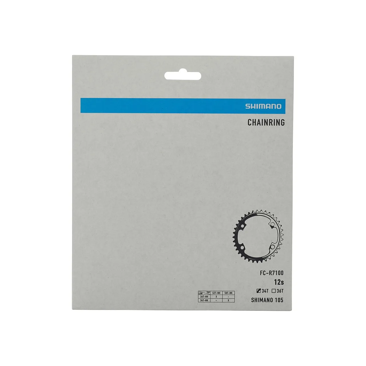 Shimano 105 R7100 Yttre Drev
