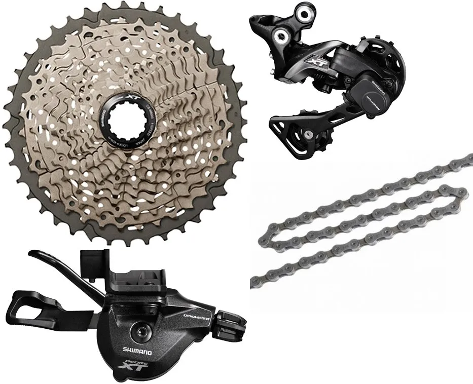 Shimano 1x11 uppgraderingsgrupp XT M8000 11-42T Shimano 1x11 uppgraderingsgrupp XT M8000 11-42T