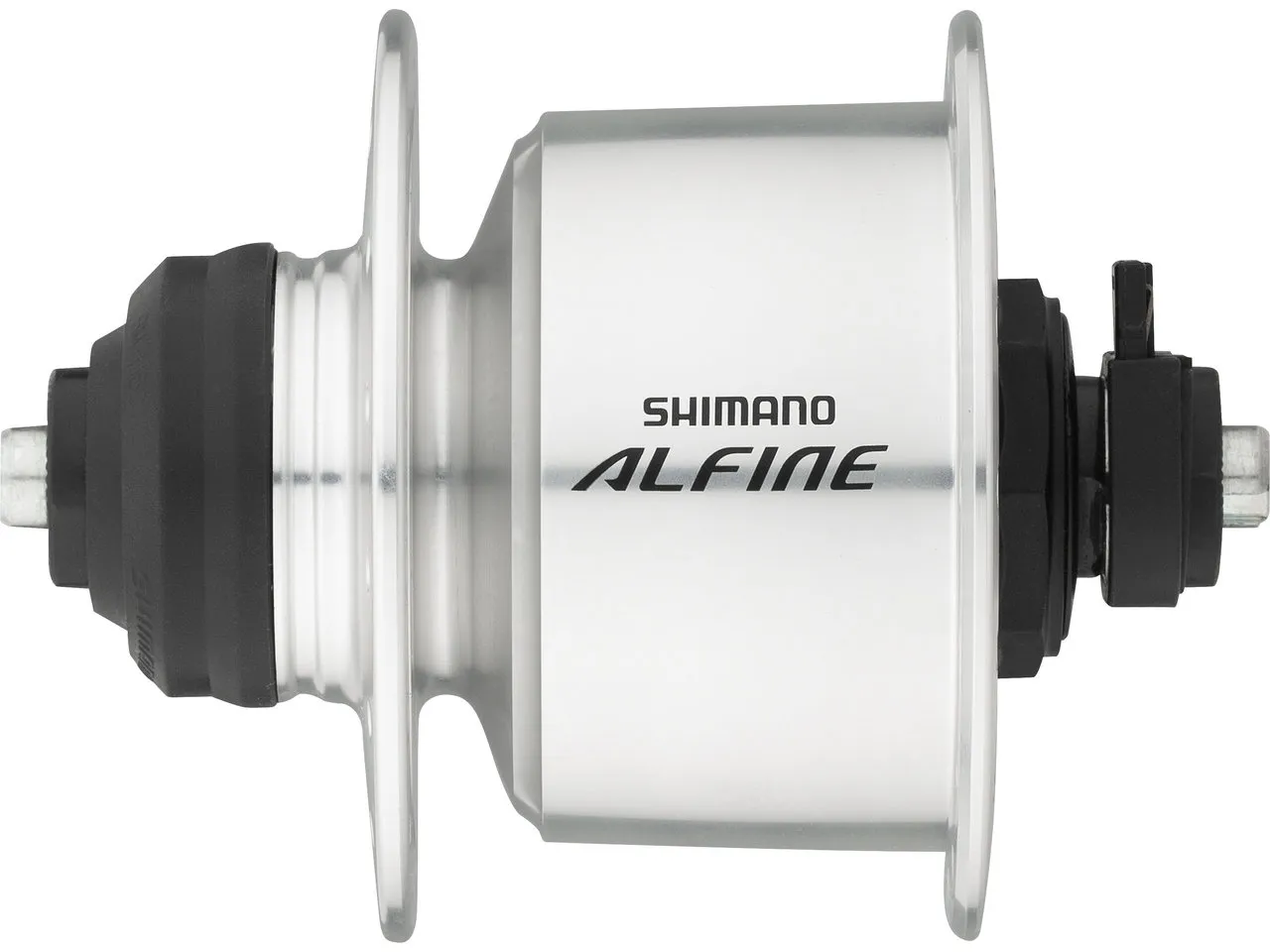 Shimano Alfine Disc Center Lock Nabendynamo DH-S501, Silver / silver, 36H, 100mm